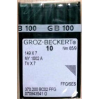 Игла Groz-Beckert 149x7, MY1002A, TVx7 FFG для цепного стежка 10 шт/уп