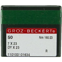 Игла Groz-Beckert 7x23, DYx23 в упаковке 10 шт.