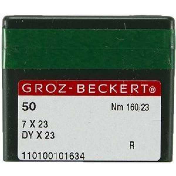 Игла Groz-Beckert 7x23, DYx23 в упаковке 10 шт.
