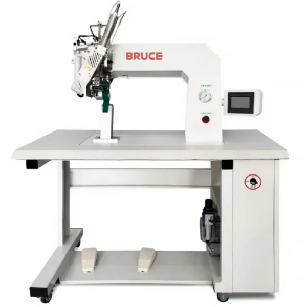 BRUCE BRC-6200 промышленная машина для герметизации (проклейки) швов с двумя активными роликами