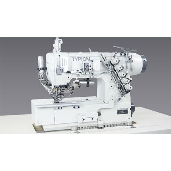 Typical GK335-1356D3 трёхигольная пятиниточная плоскошовная машина (распошивалка) с прямым приводом