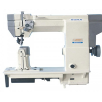 Boma BMA-9910D Промышленная 1-игольная колонковая машина с приводным роликом и прямым приводом