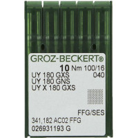 Игла Groz-Beckert UY180GXS, UY180GNS в упаковке 10 шт.