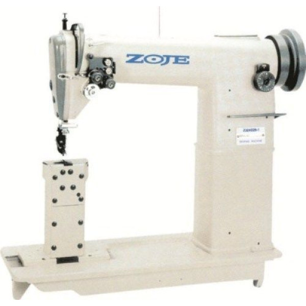 Zoje ZJ24028-2 Двухигольная колонковая машина с прижимным роликом