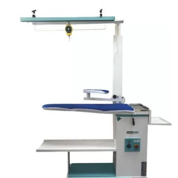 Wermac C200 Professional консольный гладильный стол с рукавом и местом под парогенератор и подвесом