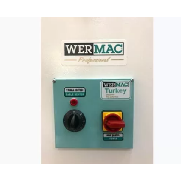 Wermac C200 Professional консольный гладильный стол с рукавом и местом под парогенератор и подвесом