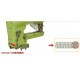Ming Jang MJ101TX-460-01S/DSV/AT/AW/SCD/TK шестиниточный флетлок с подрезкой материала