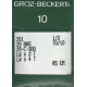 Игла Groz-Beckert 251, 29 BNS, 29-C-300 для подшивочной машины 10 шт/уп.