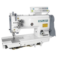 Siruba Т828-45-064М/C (Н/С) Двухигольная машина челночного стежка с автоматикой и встроенным сервоприводом