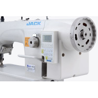 Jack JK-6380EHC-4B прямострочная одноигольная машина с шагающей лапкой и автоматикой