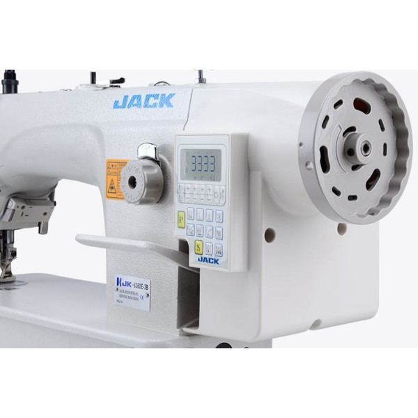 Jack JK-6380EHC-4B прямострочная одноигольная машина с шагающей лапкой и автоматикой