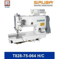 Siruba Т828-75-064H/С Двухигольная машина челночного стежка с автоматикой 