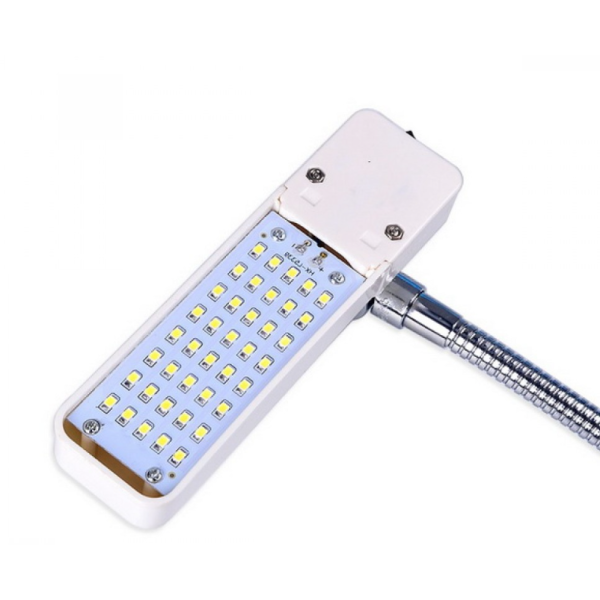 Светильник для промышленной швейной машины светодиодный HM-98TS 40LED с креплением к столу 