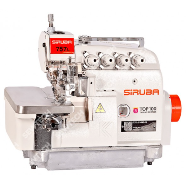 SIRUBA 757L-516X3-56/DKLU1-0 Пятинеточный оверлок для тяжелых материалов