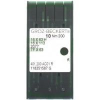 Игла Groz-Beckert 16x63 H, 16x113, 2077 в упаковке 10 шт