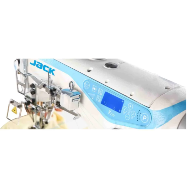 Jack K5-UT-01GB-356 3-х игольная плоскошовная машина с цилиндрической платформой
