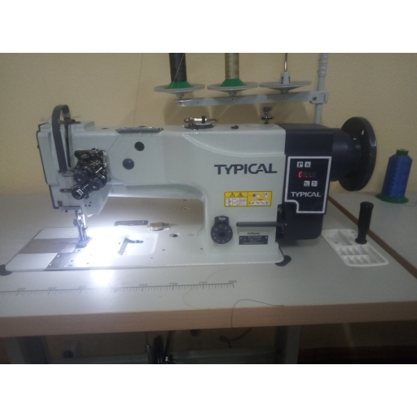 Typical GC20606D двухигольная машина с тройным транспортом
