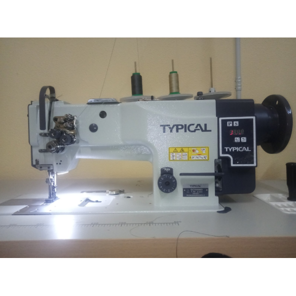 Typical GC20606D двухигольная машина с тройным транспортом