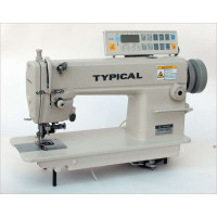 Typical GC6170D2 одноигольная машина с обрезкой края материала, встроенным сервоприводом и автоматикой