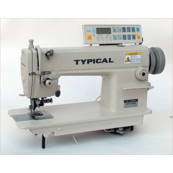 Typical GC6170D2 одноигольная машина с обрезкой края материала, встроенным сервоприводом и автоматикой