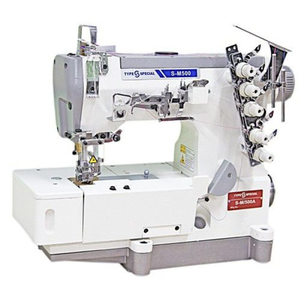 Type Special S-M/500A трехигольная пятиниточная распошивальная машина 