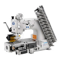 Jack JK-8009VCDI-06064P шестиигольная швейная машина цепного стежка