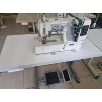 zj C5000-356 Високошвидкісна 3-голкова п'ятиниткова розпошивальна машина