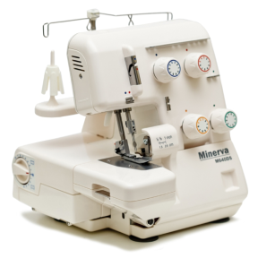 Minerva M 640 DS, 3/4-ниточный бытовой оверлок, 4 вида швов