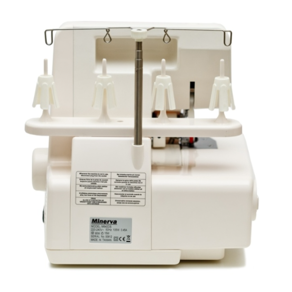 Minerva M 640 DS, 3/4-ниточный бытовой оверлок, 4 вида швов
