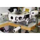 Siruba VC008-04085P/VCE/RL, VC008-04095P/VCE/RL, VC008-04127P/VCE/RL  Четырехигольная машина цепного стежка с цилиндрической платформой и роликами растяжки резинки