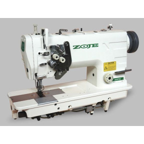 Zoje ZJ8750BD Двухигольная машина челночного стежка с увеличенным челноком и отключением игл