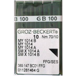 Игла Groz-Beckert MY 1014 B/MY 1014 FFG Упаковка 10шт