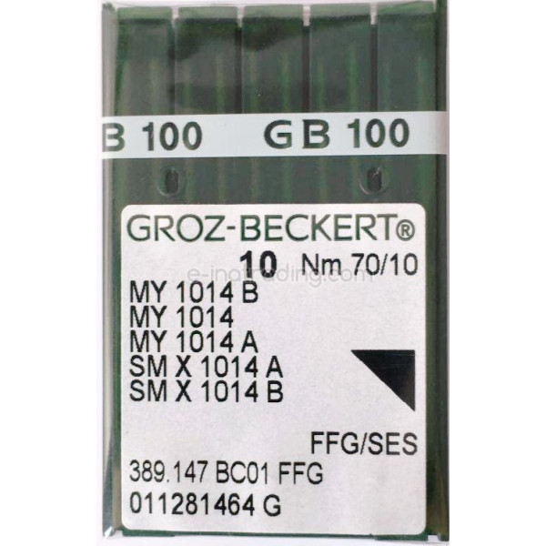 Игла Groz-Beckert MY 1014 B/MY 1014 FFG Упаковка 10шт