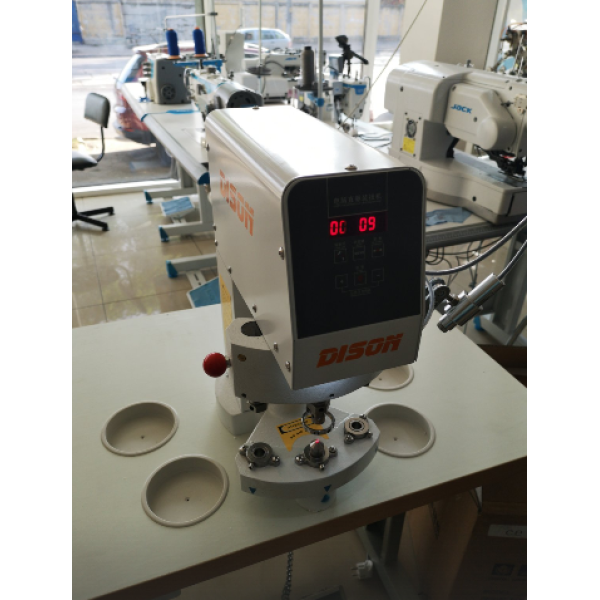 DS-12D Пресс электрический трехпозиционный для установки металофурнитуры