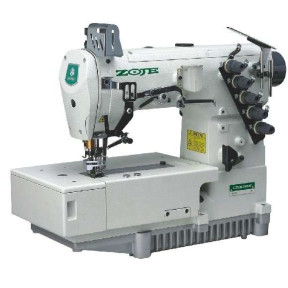 Zoje ZJ2500-156M-BD Трехигольная плоскошовная машина с плоской платформой и прямым приводом