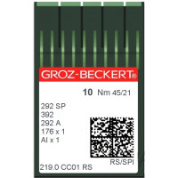 Игла Groz-Beckert 176x1, 292A, 292SP 10 шт/уп