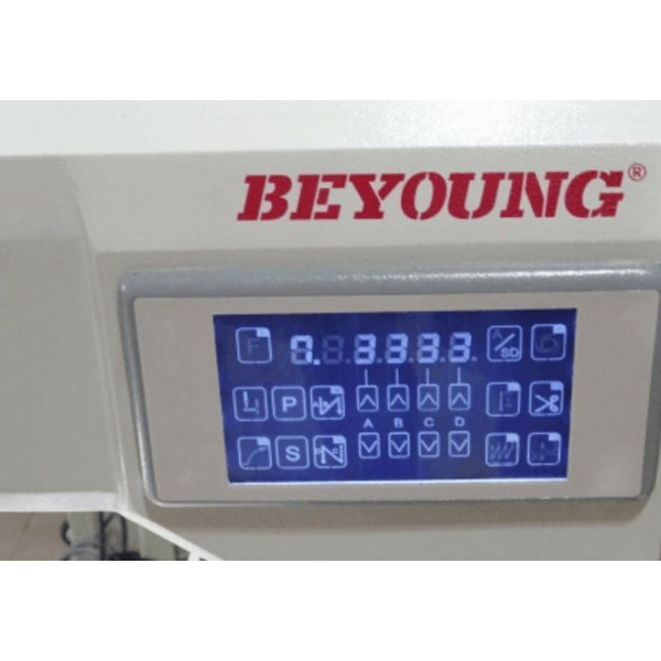 Beyoung BM-592A двухигольная колонковая машина с автоматикой
