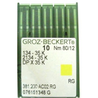 Игла Groz-Beckert 134-35K, 2134-35K для колонковых машин 10 шт/уп