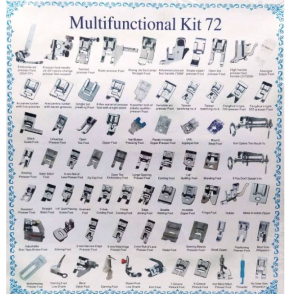 Multifunctional Kit 72 Набор лапок