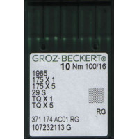 Игла Groz-Beckert 1985, 175x1, 175x5, TQx1 для пуговичной машины 10 шт/уп