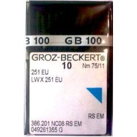 Игла Groz-Beckert 251 EU/LWX251 EU Упаковка 10шт