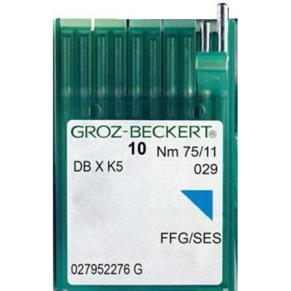Игла Groz-Beckert DBxK5 FFG вышивальная трикотажная 10 шт/уп