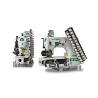 Zoje ZJ1414-100-403-601-12064  Двенадцатиигольная машина цепного стежка с цилиндрической платформой 