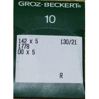Игла Groz-Beckert 142x5, 1778, DOx5 10 шт/уп