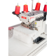 BRUCE X5S-4-MO3/333 Высокоскоростной 4-ниточный промышленный оверлок с быстрой регулировкой зубьев по высоте 