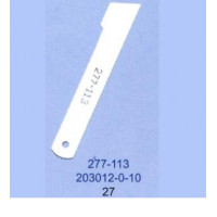 Нож нижний 277-113 (203012-0-10) Rimoldi