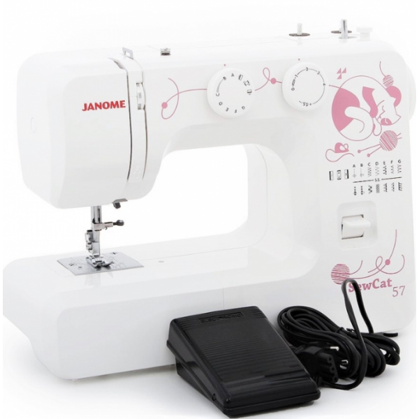 Janome Sew Cat 57 бытовая швейная машина