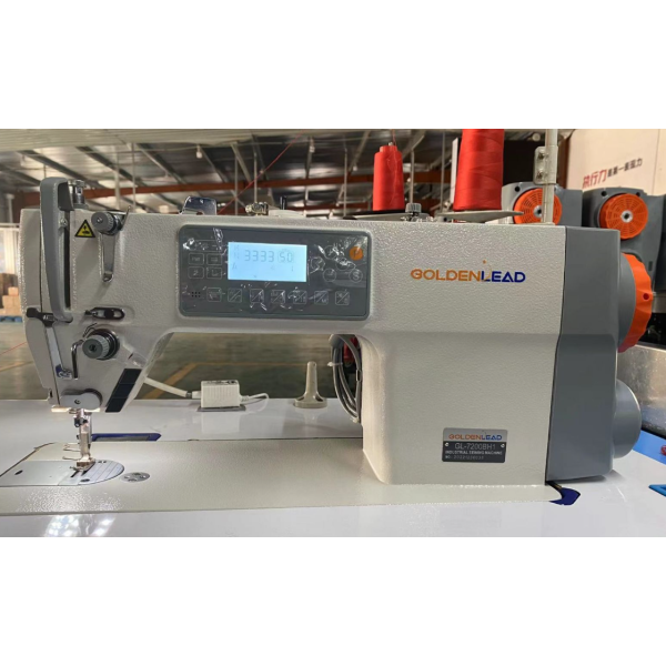 GOLDEN LEAD GL-7200BH1 одноигольная прямострочная машина с автоматикй и встроенным сервомотором