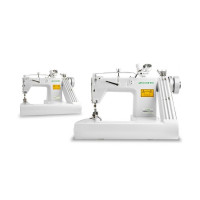 Zoje ZJ928XH-PL трехигольная машина цепного стежка с П-образной платформой