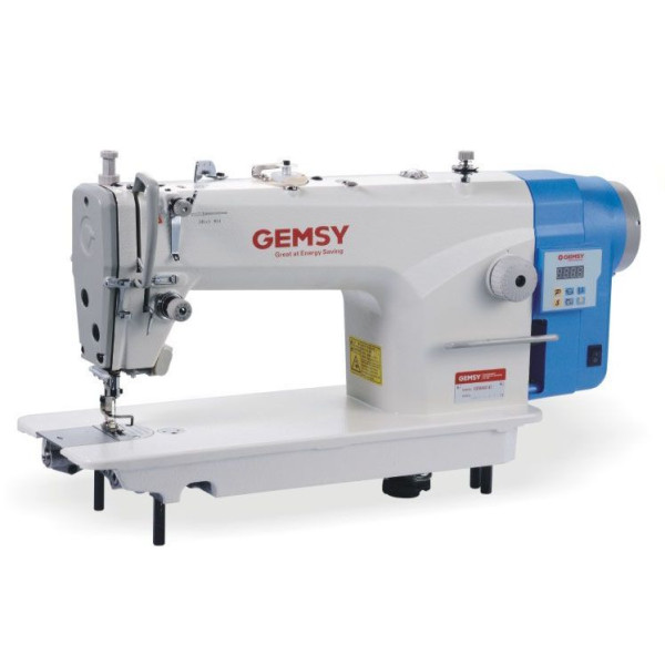 Gemsy GEM8802E1-H одноигольная  швейная машина челночного стежка с прямым приводом и обрезкой нити